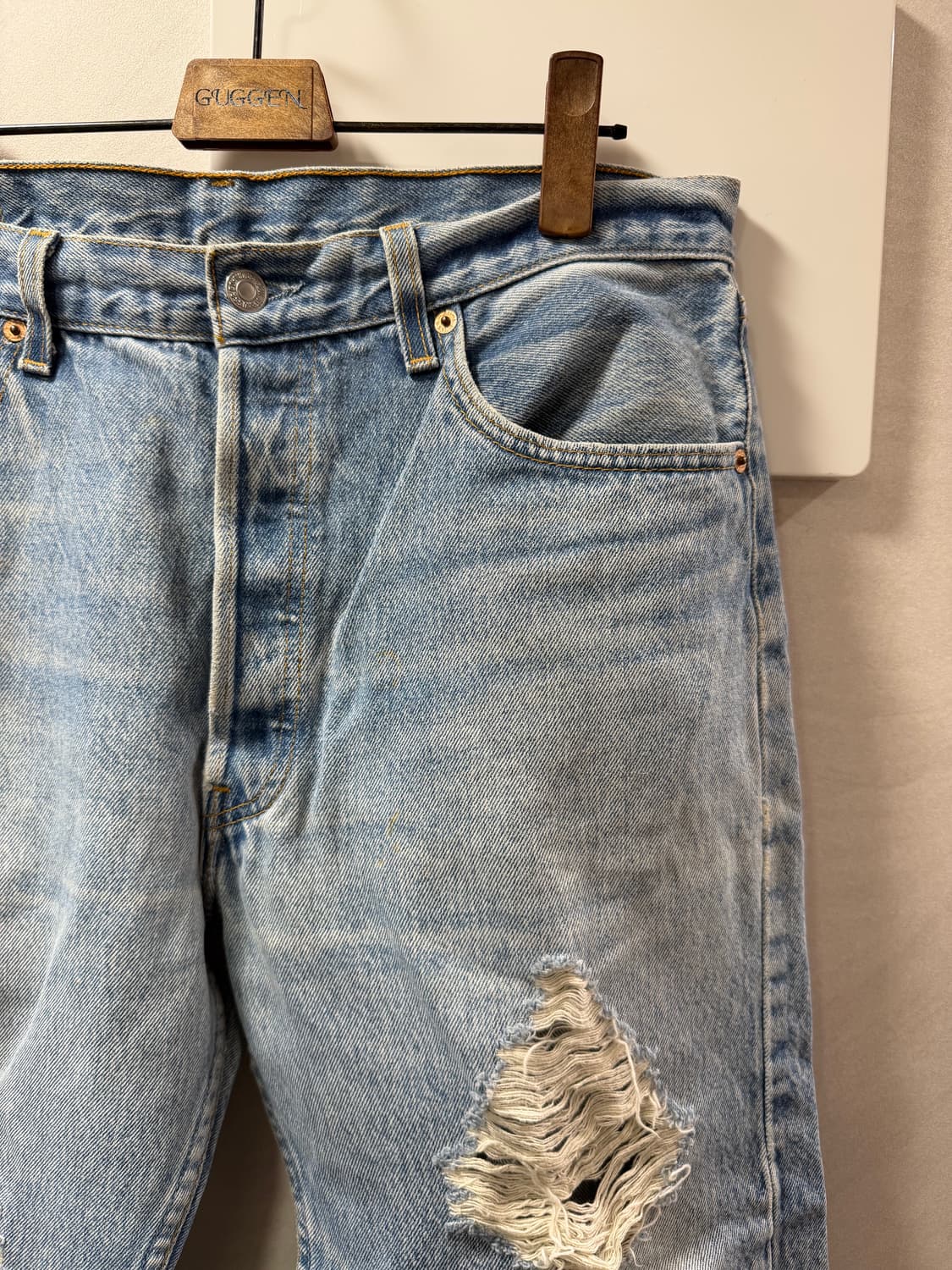 리바이스 501 디스트로이드 데님 상품이미지2