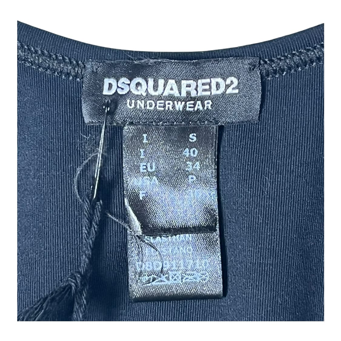 [DSQUARED2] 디스퀘어드2 로고 밴딩 크롭 슬리브리스 (새상품) 상품이미지5