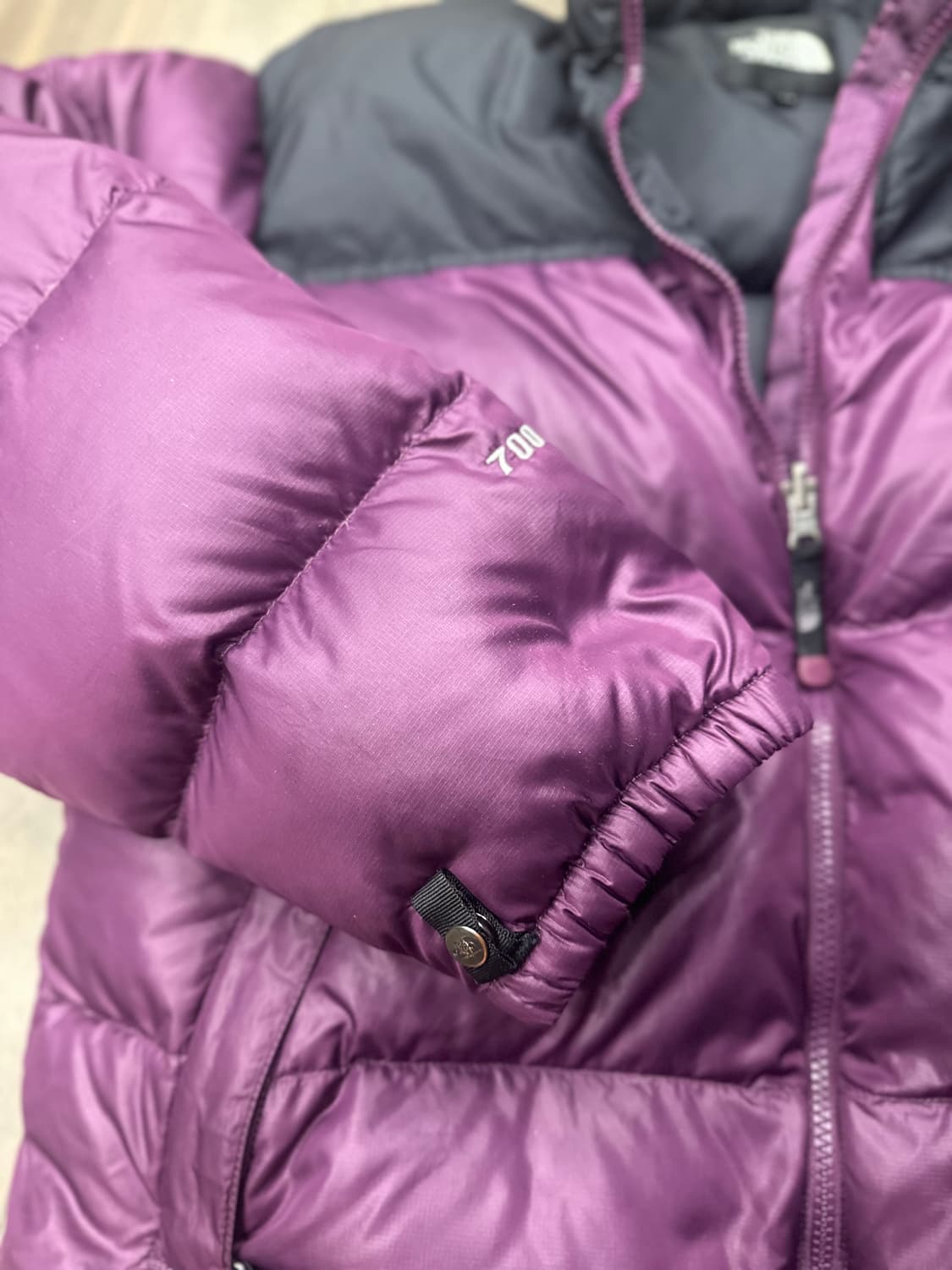 노스페이스 딥퍼플 700 눕시. 골드윈 100사이즈 상품이미지4