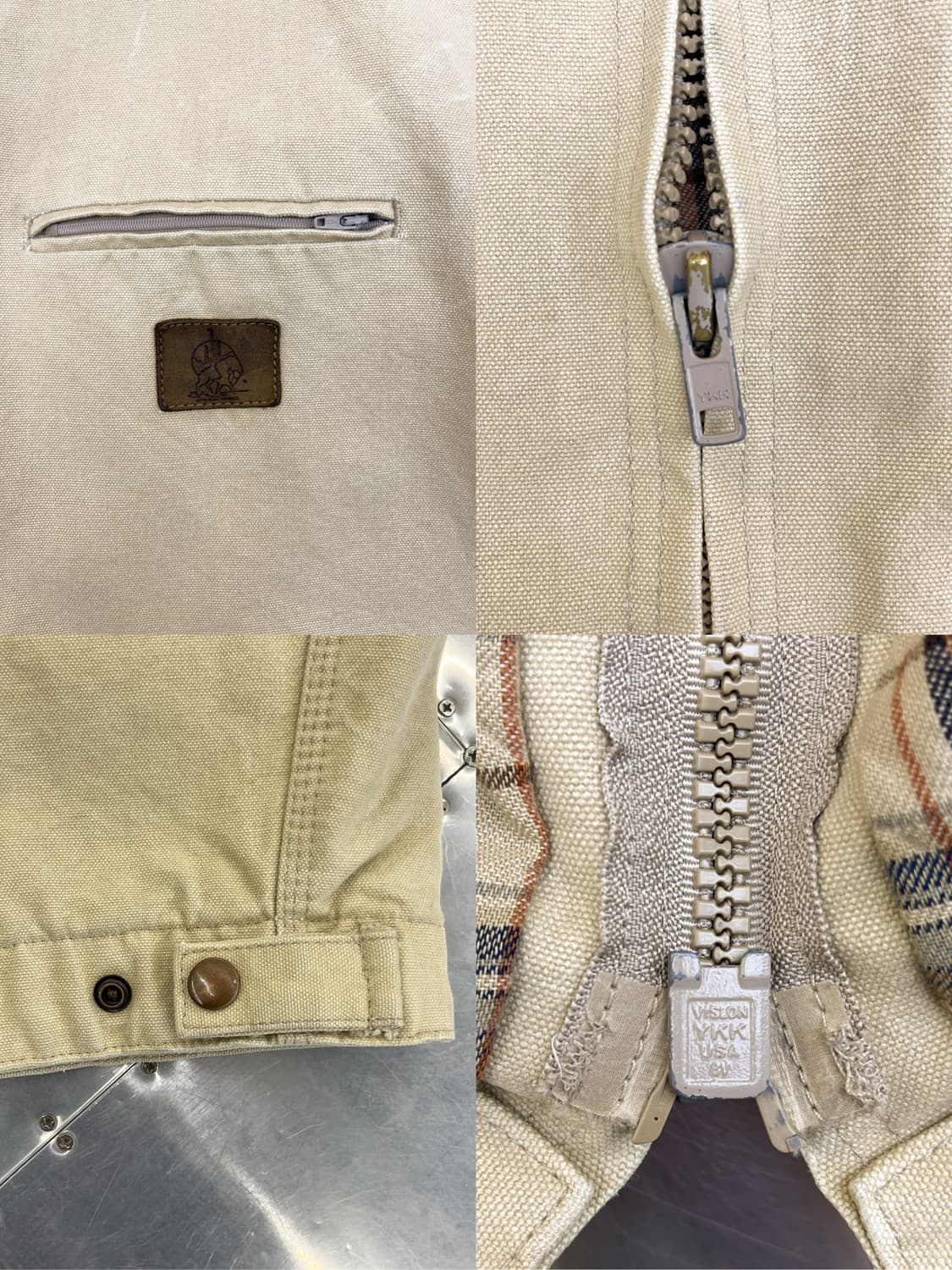 Imus 90s U.S.A 덕 캔버스 워크 자켓 상품이미지6