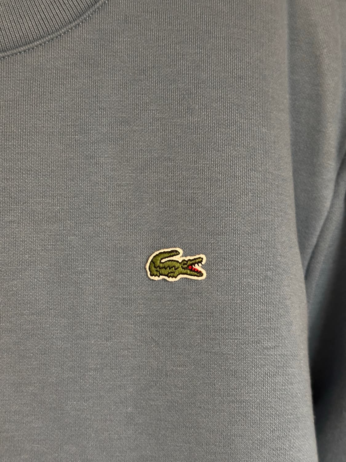 라코스테 맨투맨 스카이블루 (L, 105) 상품이미지6