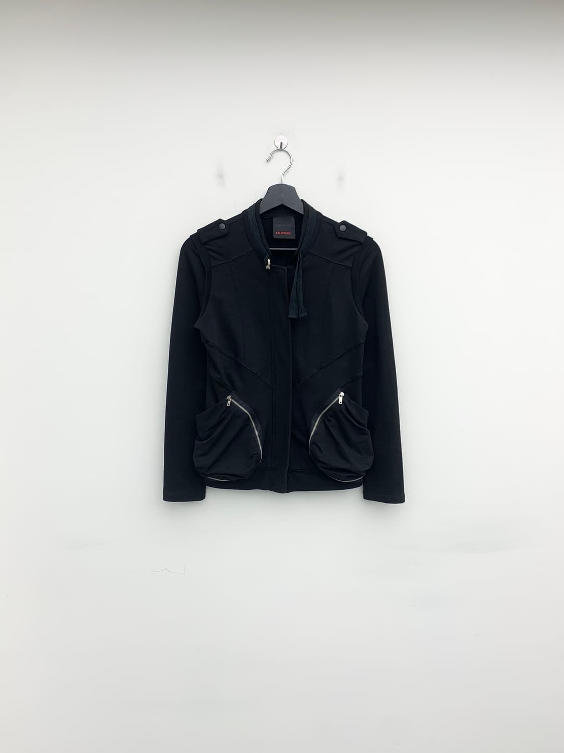 디젤 지퍼 포켓 코튼 라이더 자켓 상품이미지1