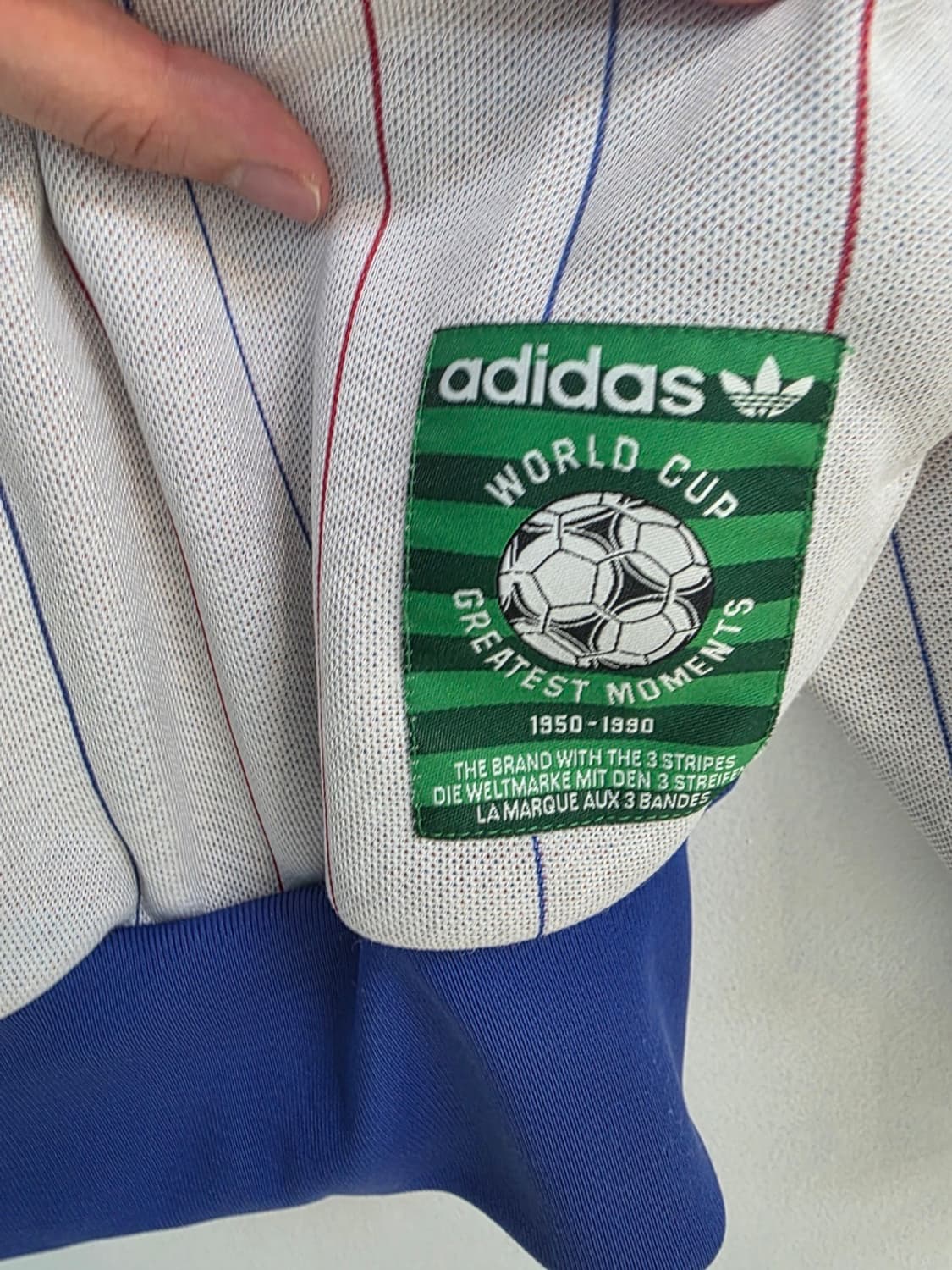 아디다스 프랑스 국대 올드스쿨 져지 트랙탑 상품이미지9