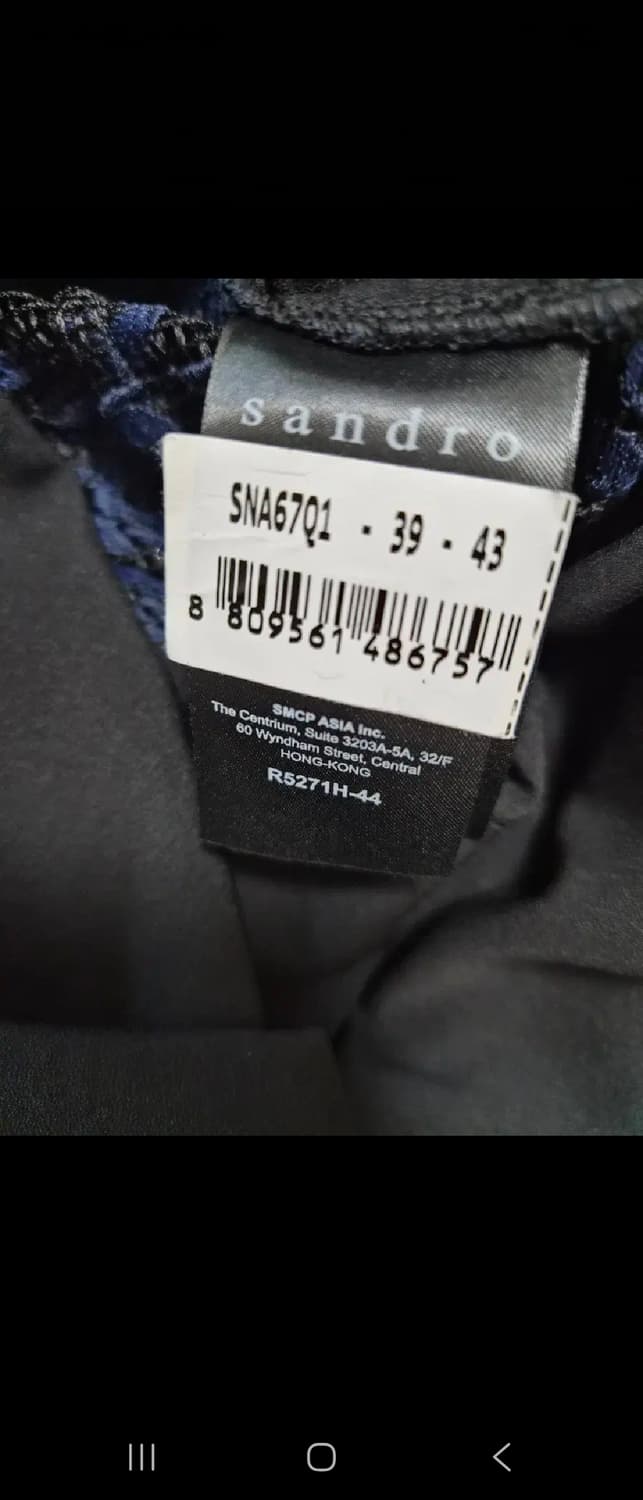 산드로 레이스원피스 상품이미지4