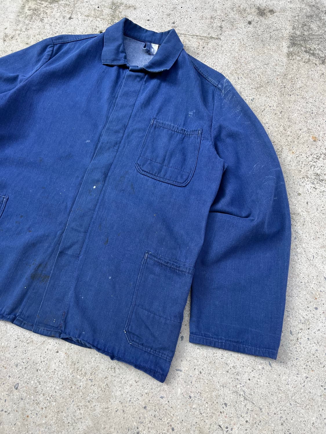 OLD VINTAGE DENIM FRENCH WORK 데님프렌치워크자켓 상품이미지5