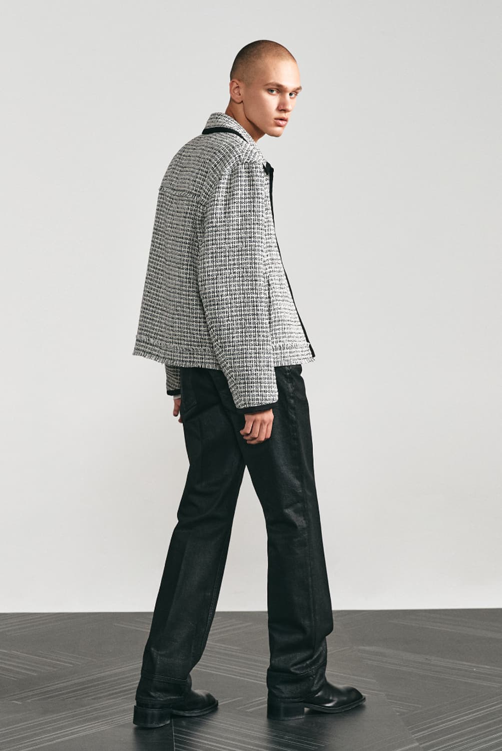 엘무드 파탈 트위드 블루종 상품이미지7