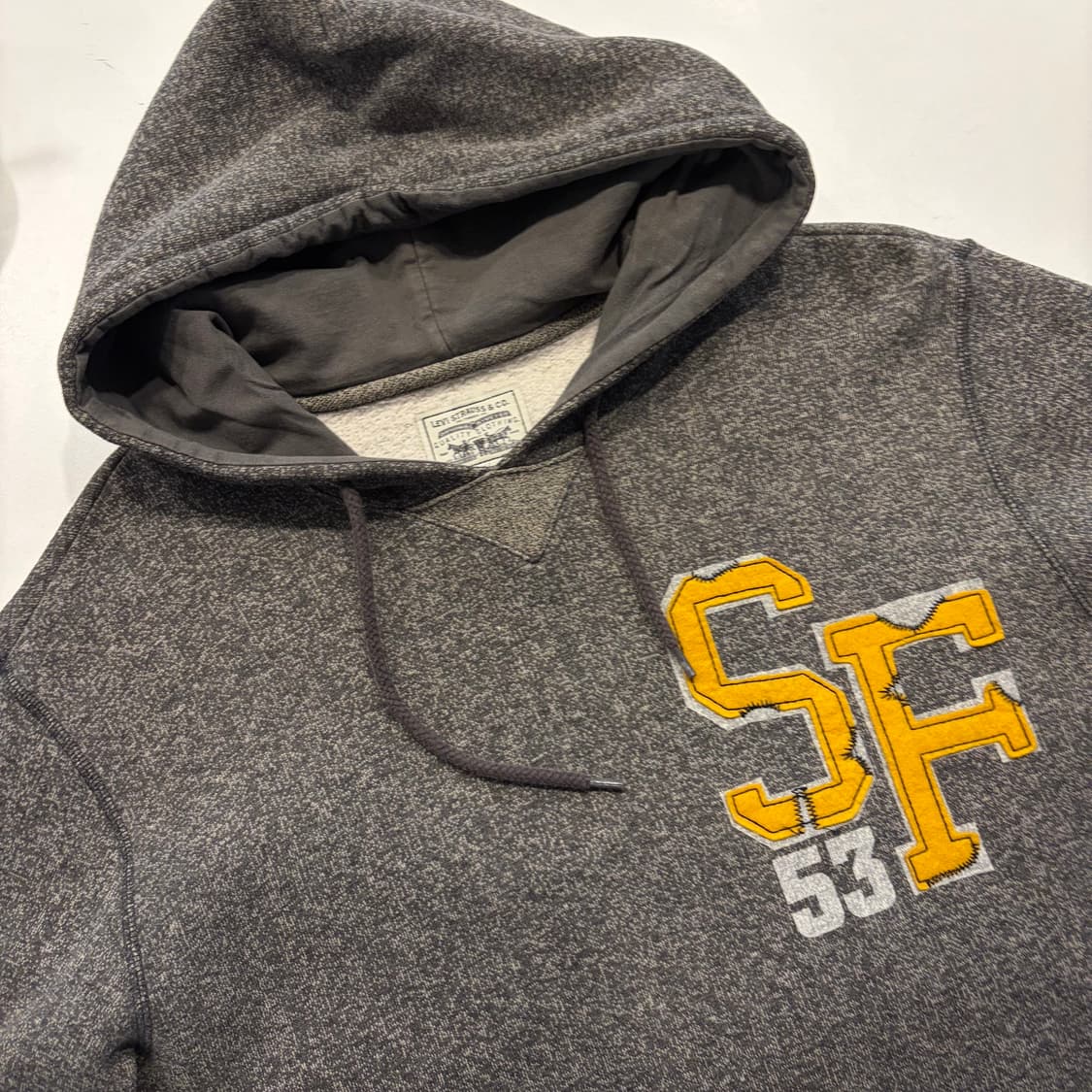 [XL] 리바이스 SF 빈티지 후드티 그레이 D558 상품이미지3