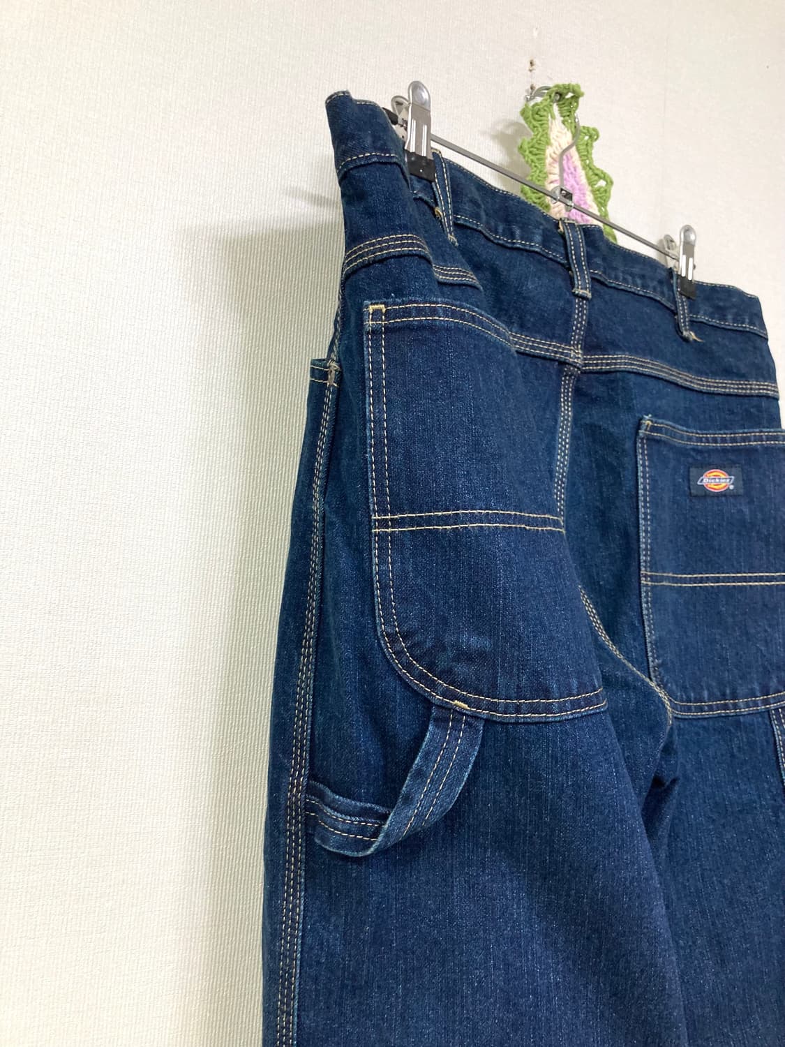 디키즈 릴렉스핏 카펜터 워크 데님팬츠 청바지 32 _ 인디고블루 상품이미지5