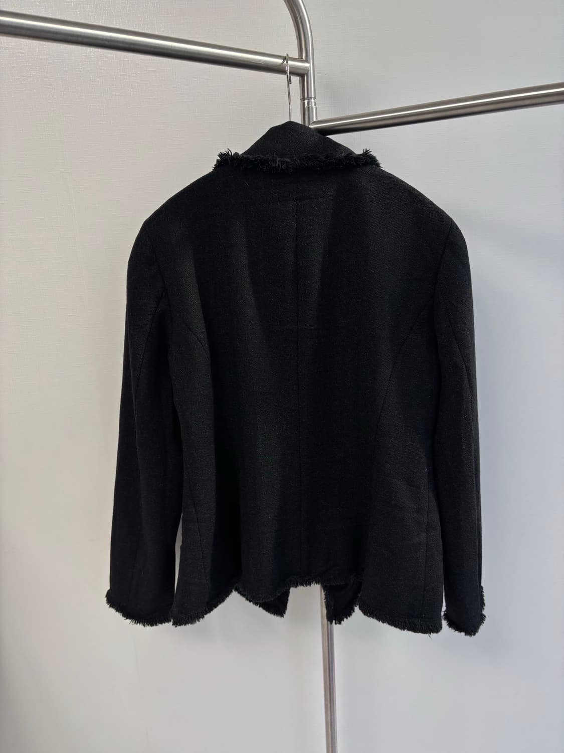 BASILE 28 체크 안감 트위드 자켓 상품이미지5