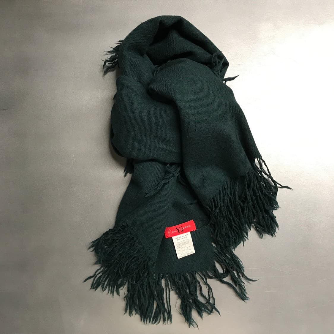 Y's 요지야마모토 머플러 그린 상품이미지4