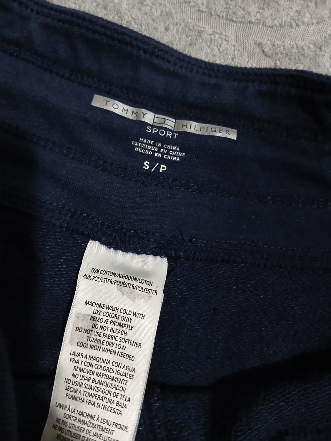 타미힐피거 네이비 조거 팬츠 S
 상품이미지5