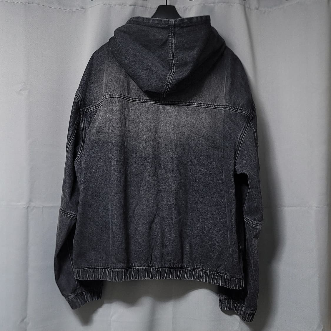 무신사스탠다드 빅 브러쉬 오버사이즈 데님 후드집업 자켓 2XL 상품이미지2