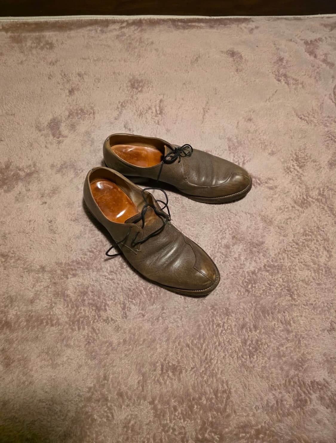 The viridi anne 비대칭 스티치 로퍼 상품이미지3