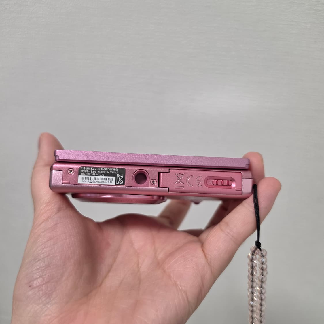 삼성 미러팝 mv800 핑크 판매합니다(작례O) 상품이미지5