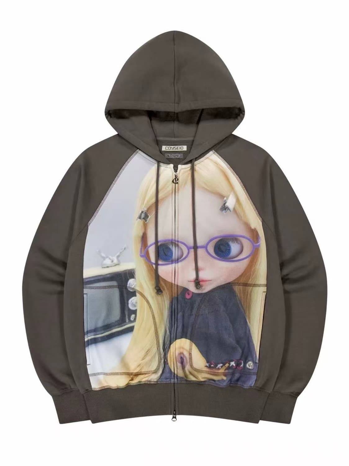 COYSEIO X BLYTHE 후드집업 미개봉새상품 상품이미지1