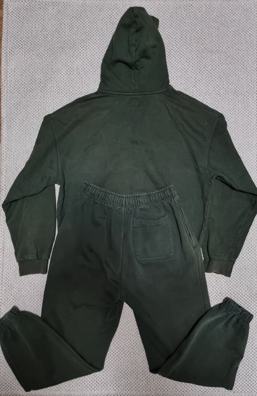 듀테로 디렉터 director 후드 펜츠 셋업 세트 포레스트 그린  상품이미지3