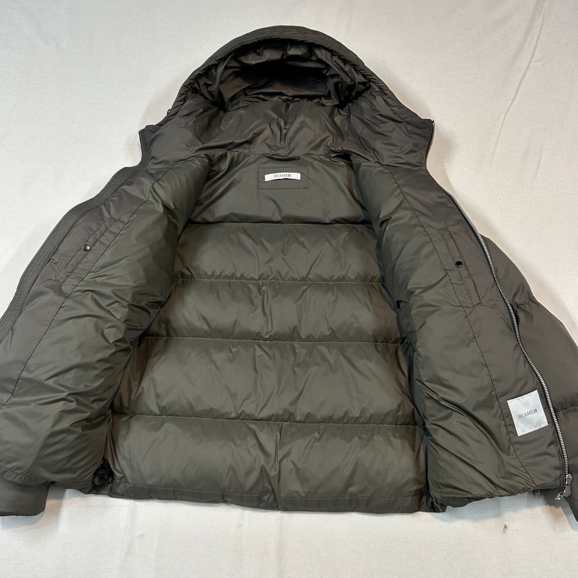 L) 빔즈 BEAMS by GF 오리털 패딩 점퍼 상품이미지4