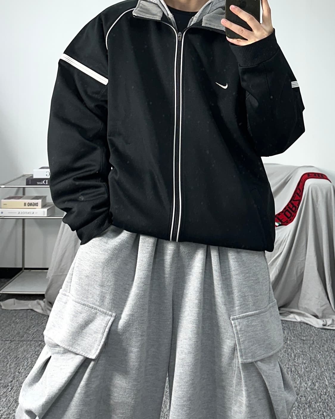 나이키 00s 스우시 트랙탑 져지 XXL 상품이미지3