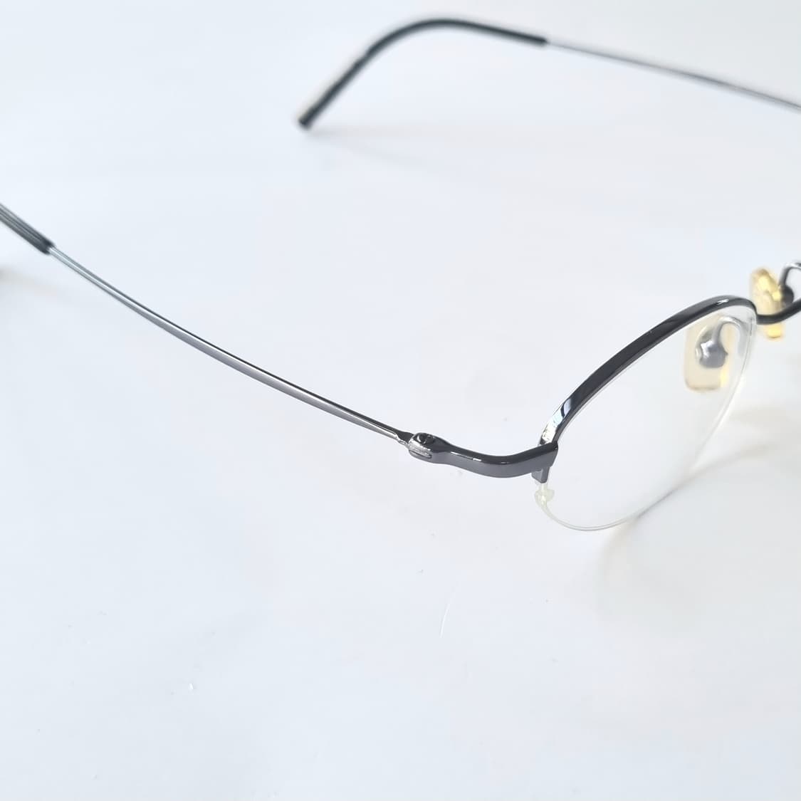 데드스탁 90s 빈티지 반무테 오벌 안경테 782 상품이미지6