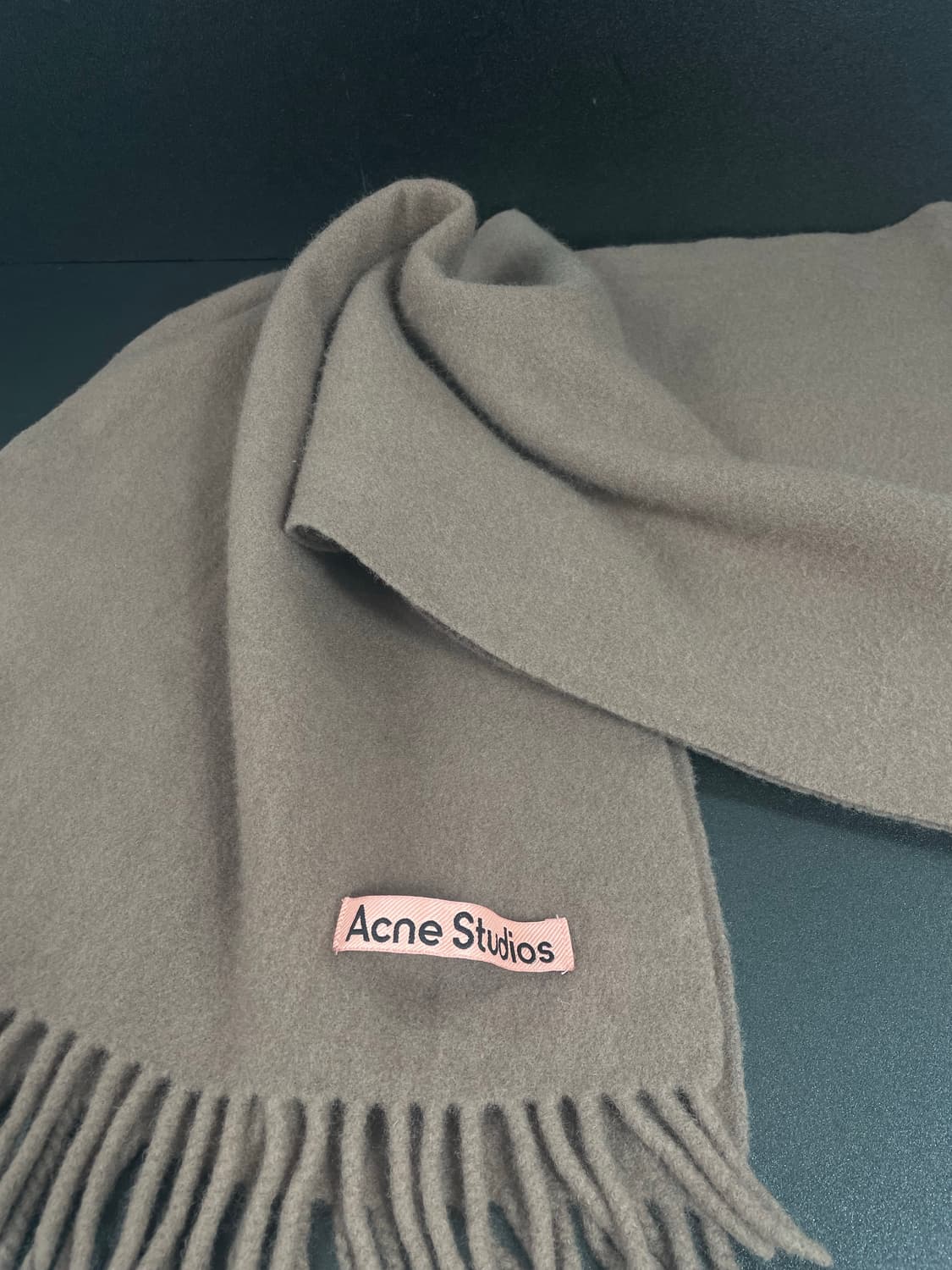 아크네 스튜디오 캐나다 내로우 뉴 울 스카프 상품이미지2