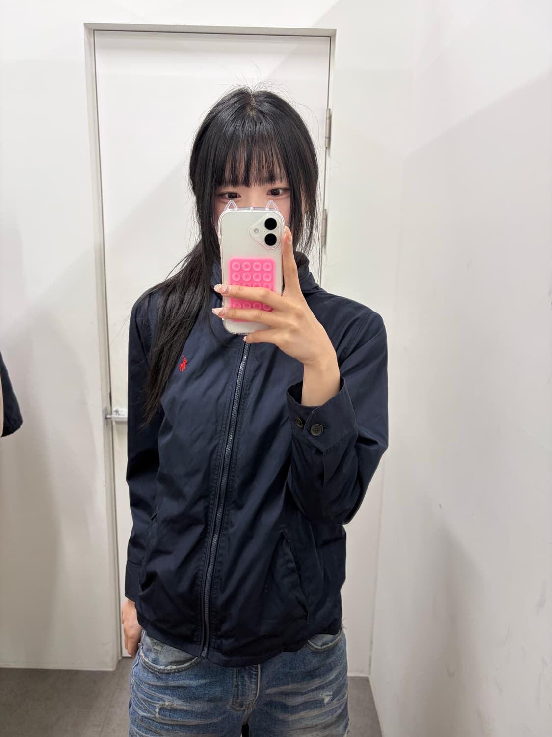 폴로 랄프로렌 로고 바람막이 상품이미지3