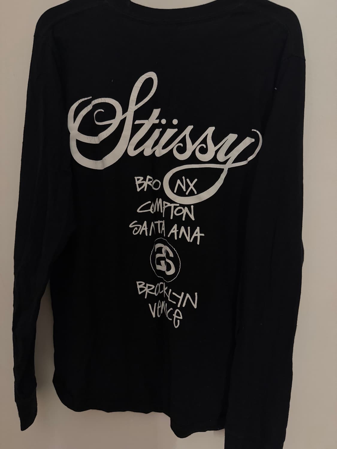 스투시 도버스트릿마켓 월드투어 롱슬리브 티셔츠S 상품이미지2