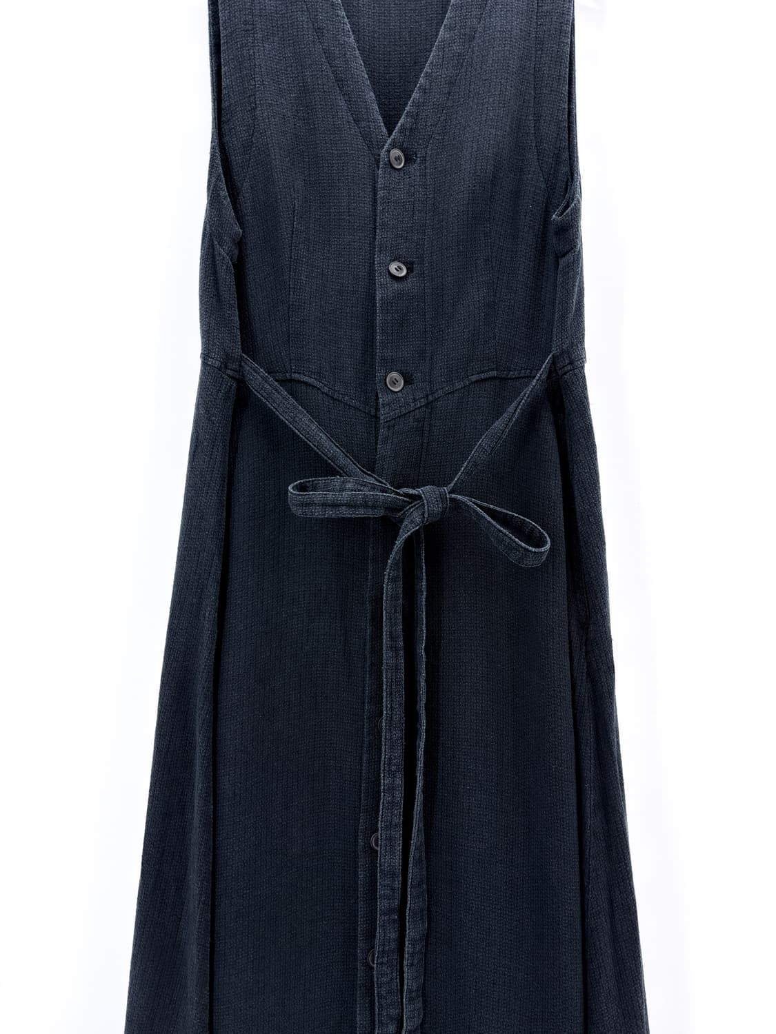 80-90s 트리콧 꼼데가르송 린넨 나시 원피스 상품이미지5