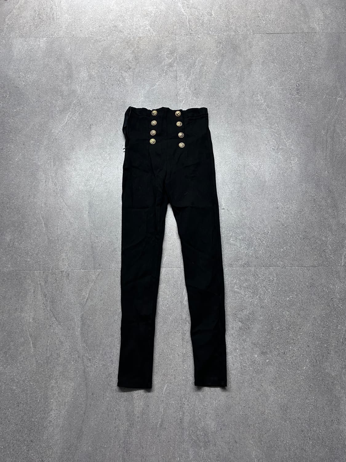 나폴레옹 버튼 하이웨스트 코튼 레깅스 상품이미지3