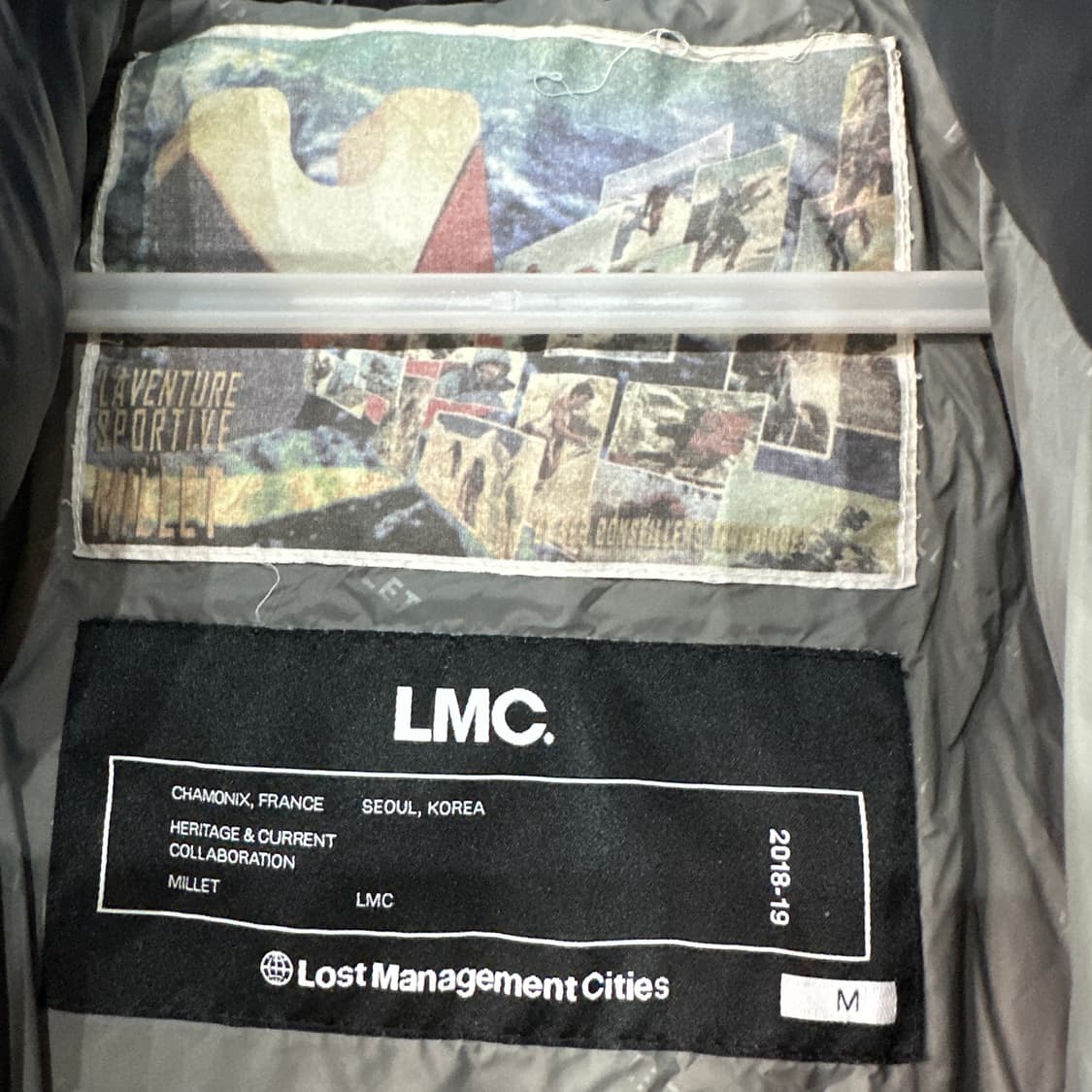 LMC x 밀레 구스다운 패딩 100 상품이미지4