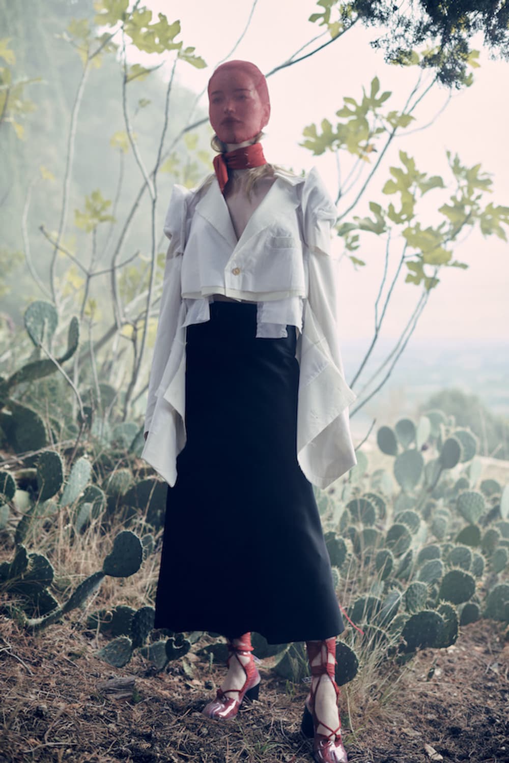 Maison Margiela 2021 존 갈라노 아티저널 컬렉션 스카프 상품이미지7