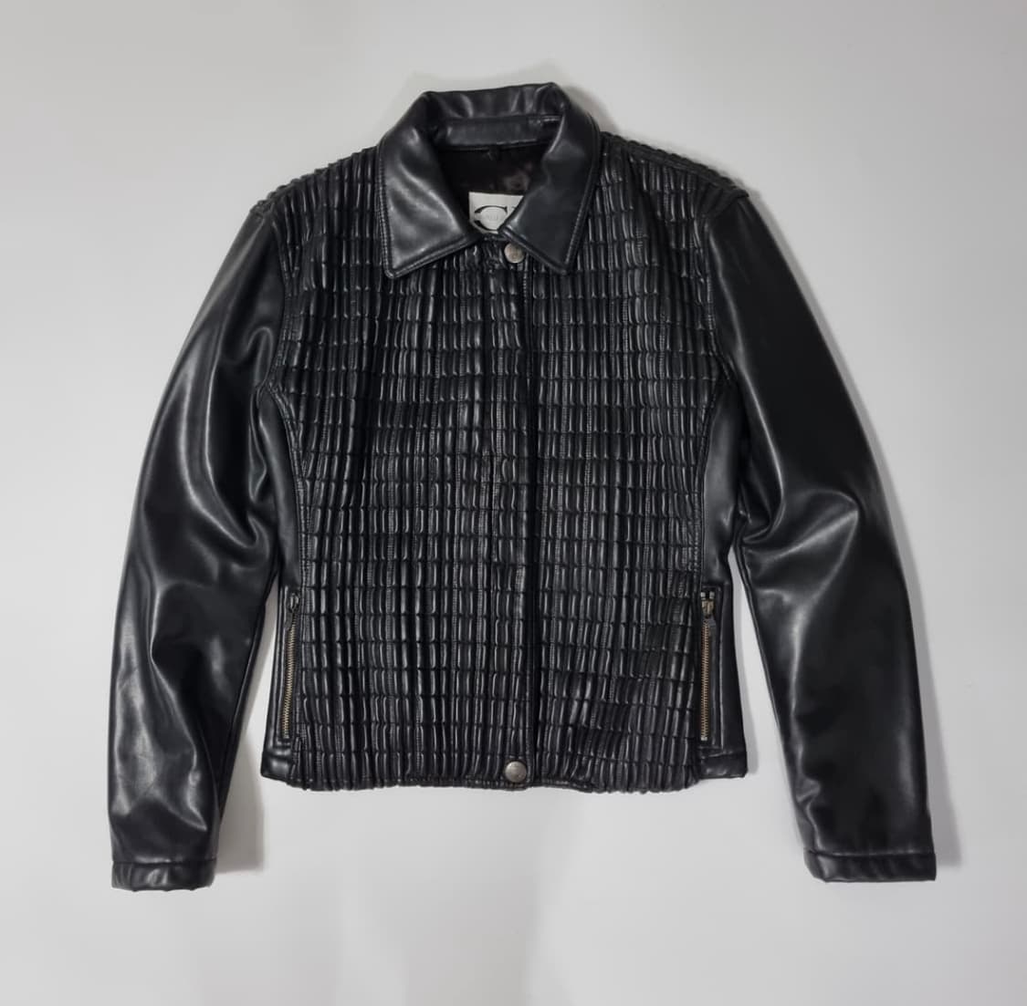 Cavalli jeans 까발리 가죽자켓 상품이미지1