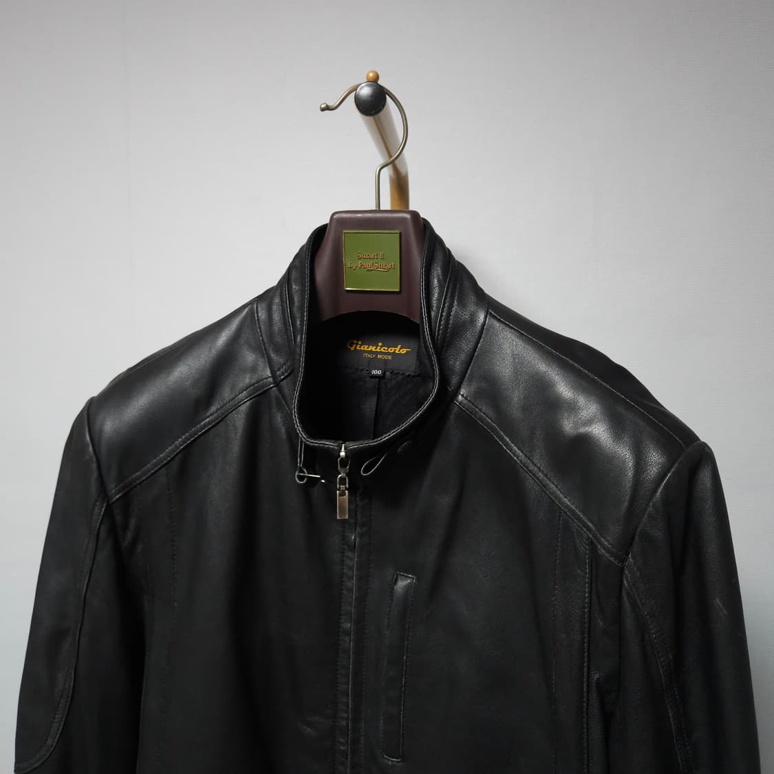 100 ) 남성 양가죽 싱글 라이더 자켓 상품이미지2