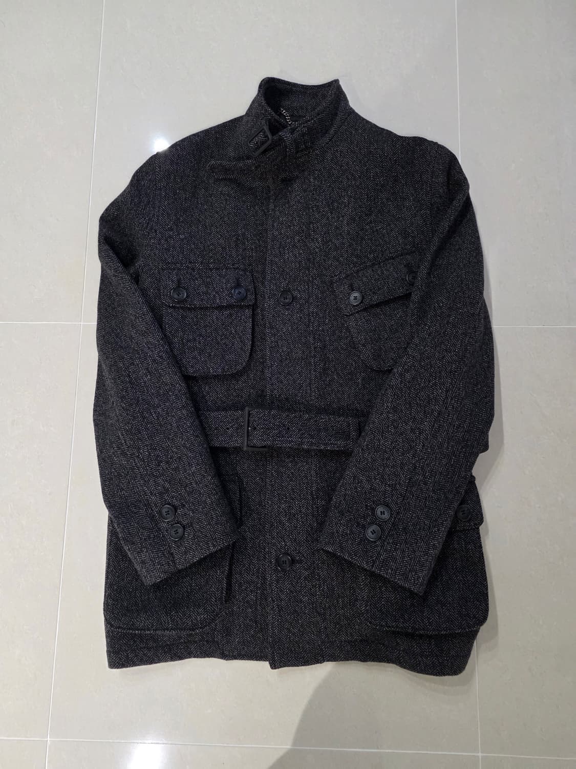 바버 헤링본 인터네셔널 자켓 상품이미지1