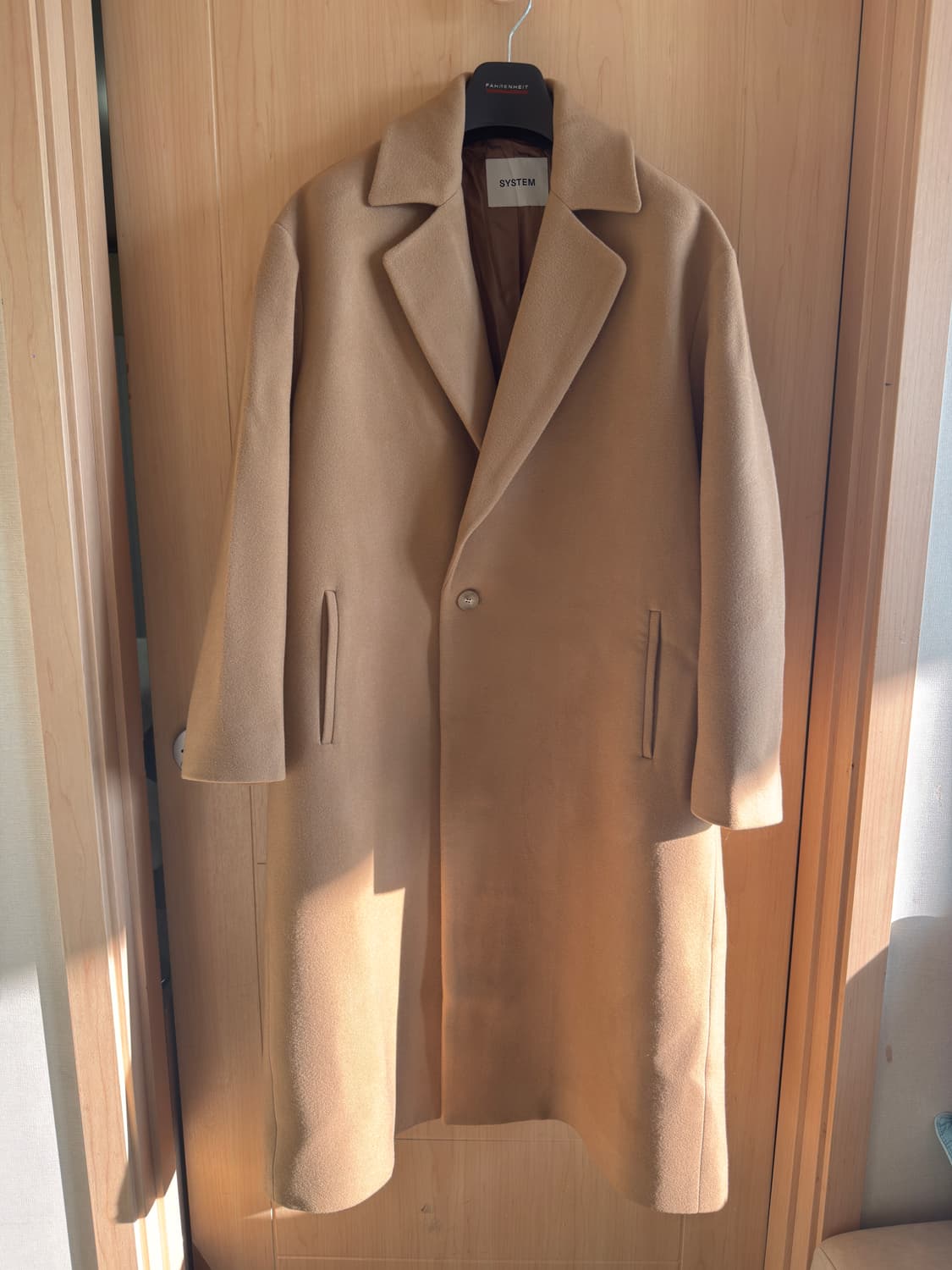 시스템옴므 캐시미어 코트 100 상품이미지2