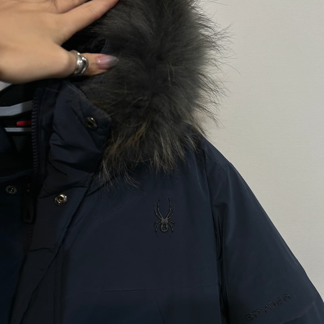 스파이더 여성 오리털 롱패딩 85  상품이미지2