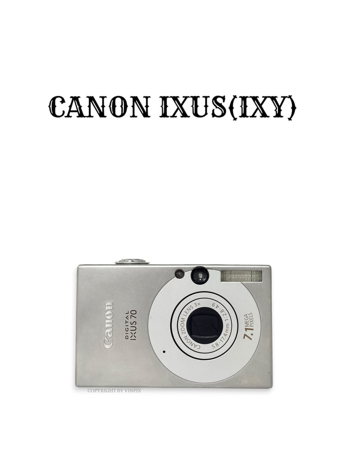 캐논 익서스 70(ixus 70) 디지털 카메라 디카 상품이미지1