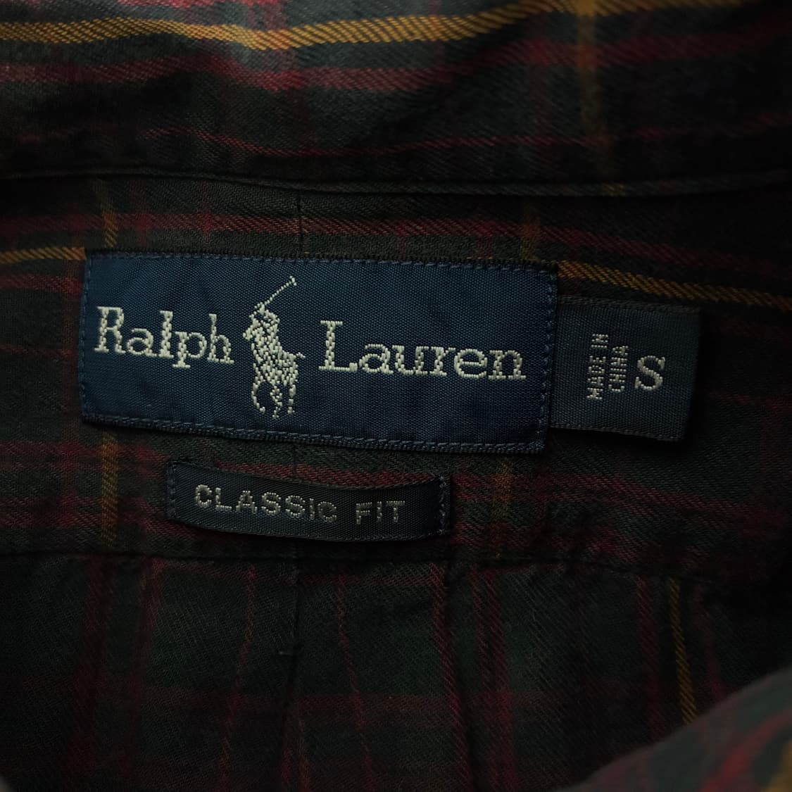 Polo  폴로 랄프로렌 자수 코튼 체크 셔츠 상품이미지4