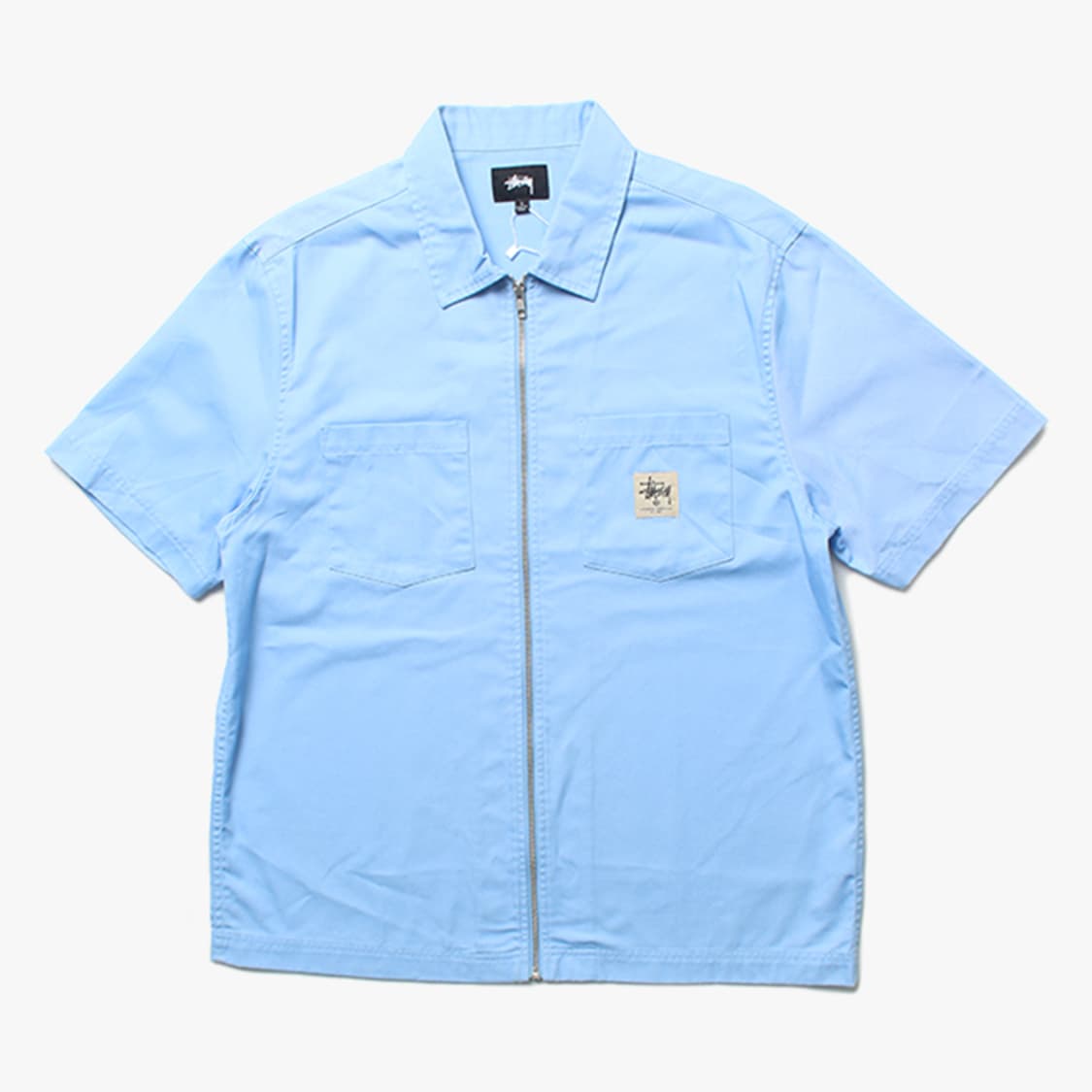  STUSSY "Blue Half Shirts" 상품이미지1
