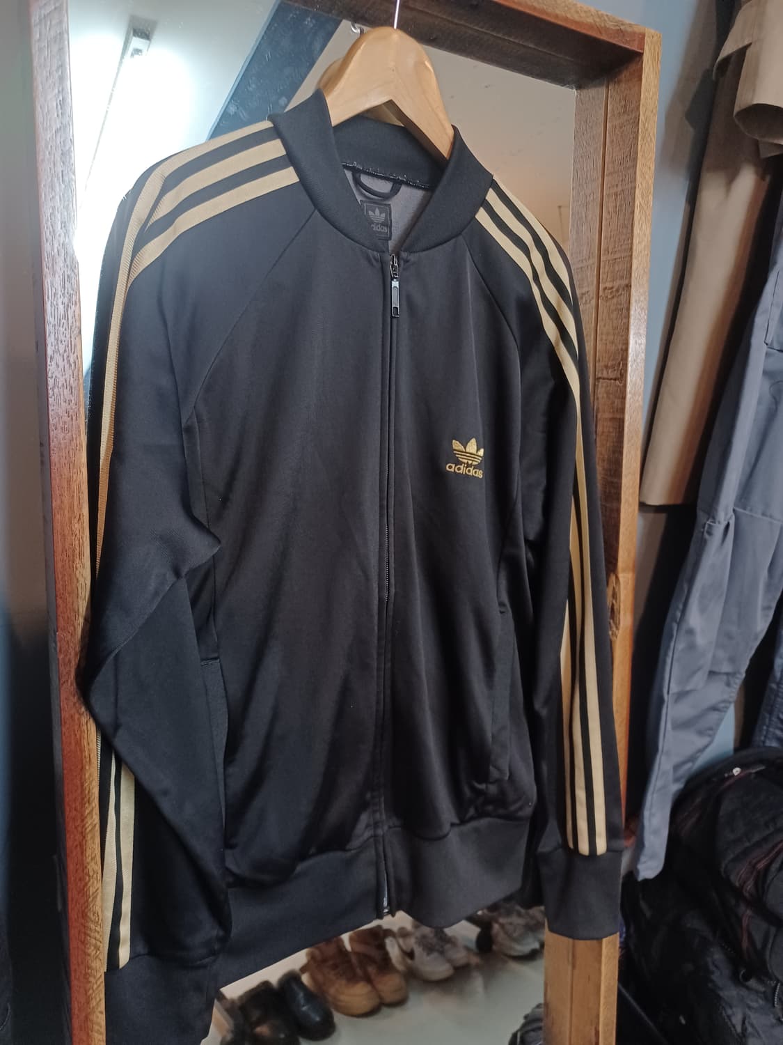 아디다스 대장급 슈퍼스타 트랙 져지 골드 110 상품이미지6