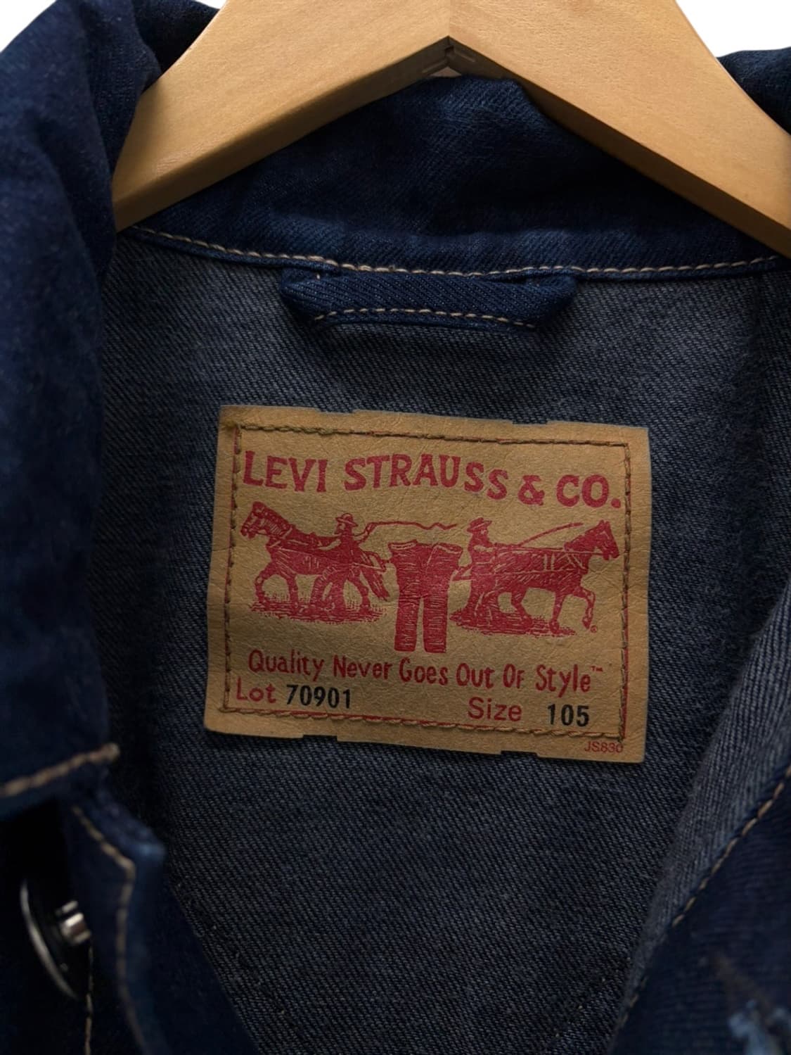 리바이스 타입원 청자켓 (XL) 상품이미지8