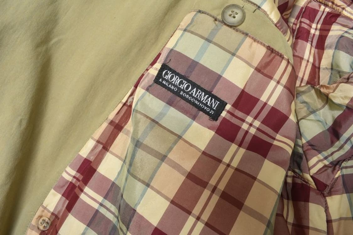 90S 조르지오 아르마니 트렌치 코트 50 N1156 상품이미지9