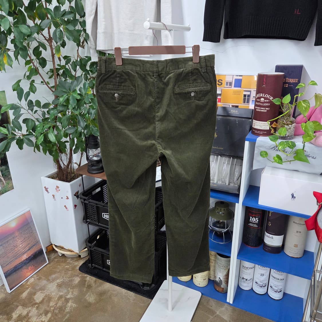 폴로랄프로렌 투턱 코듀로이 팬츠 33/34 상품이미지3