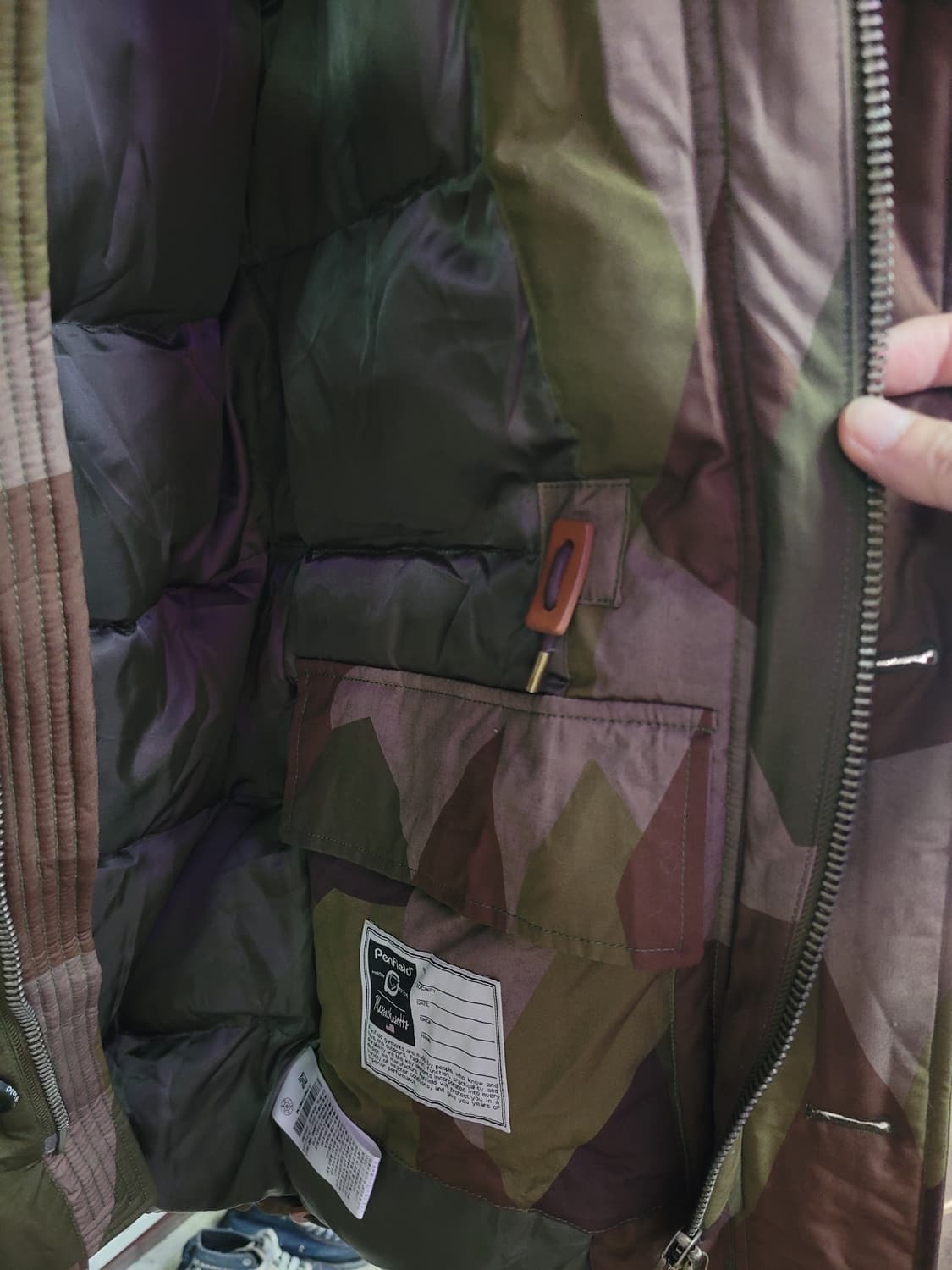 Penfield 펜필드 카모 패턴 후드 퍼 패딩 점퍼 상품이미지6