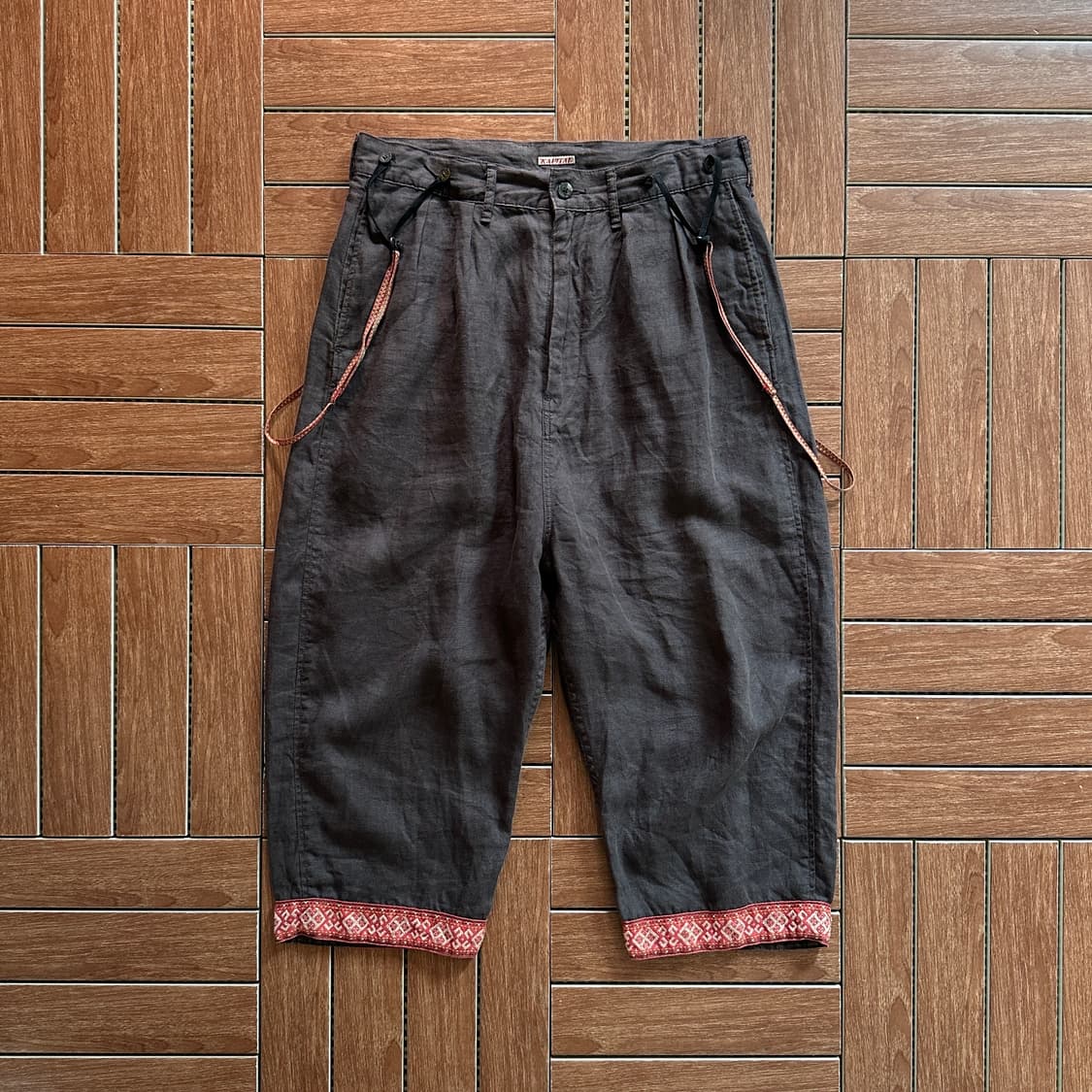 Kapital suspenders linen pants 상품이미지1
