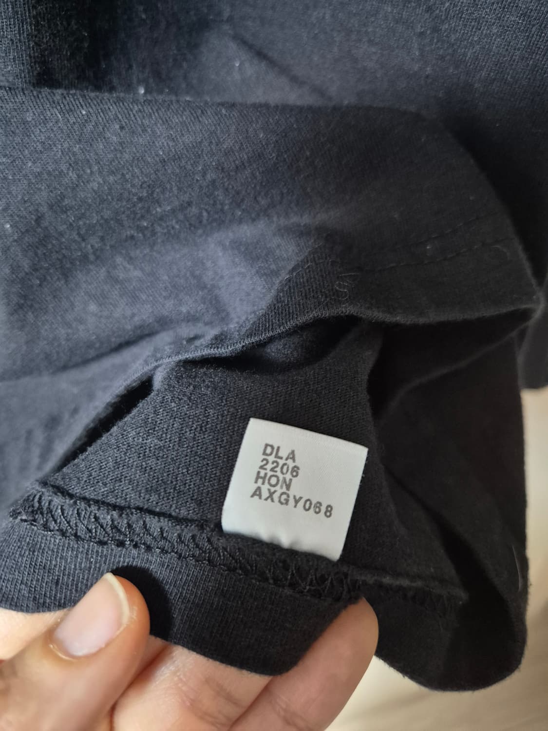 정품 (22년) 스투시 월드투어 롱슬리브 티셔츠 블랙 S 상품이미지6