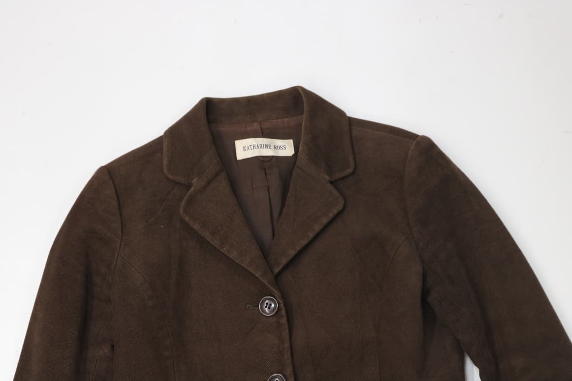 캐서린 로스 KATHARINE ROSS 빈티지 브라운 코듀로이 자켓 상품이미지3