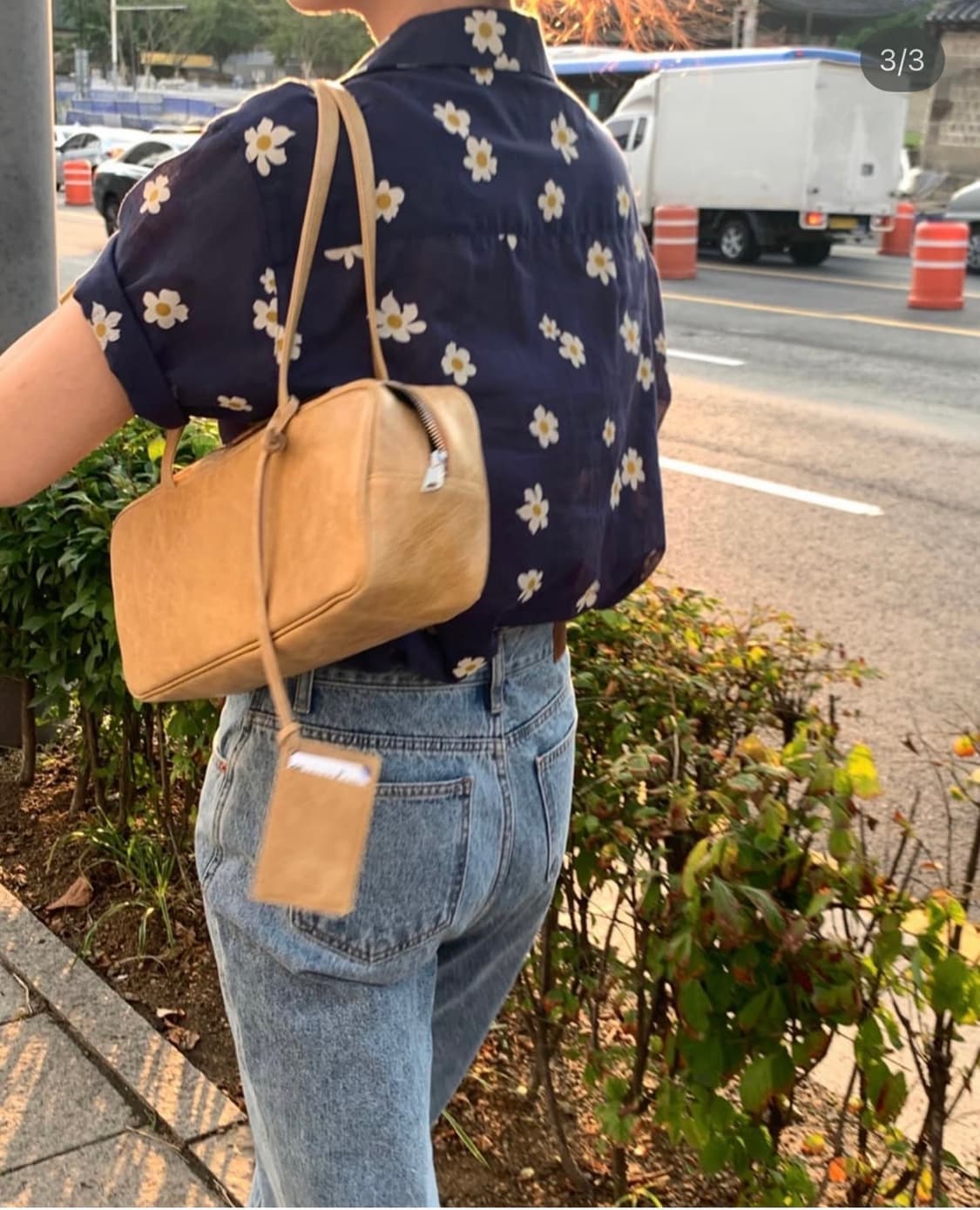 레귤라 보스턴백 베이지 상품이미지1