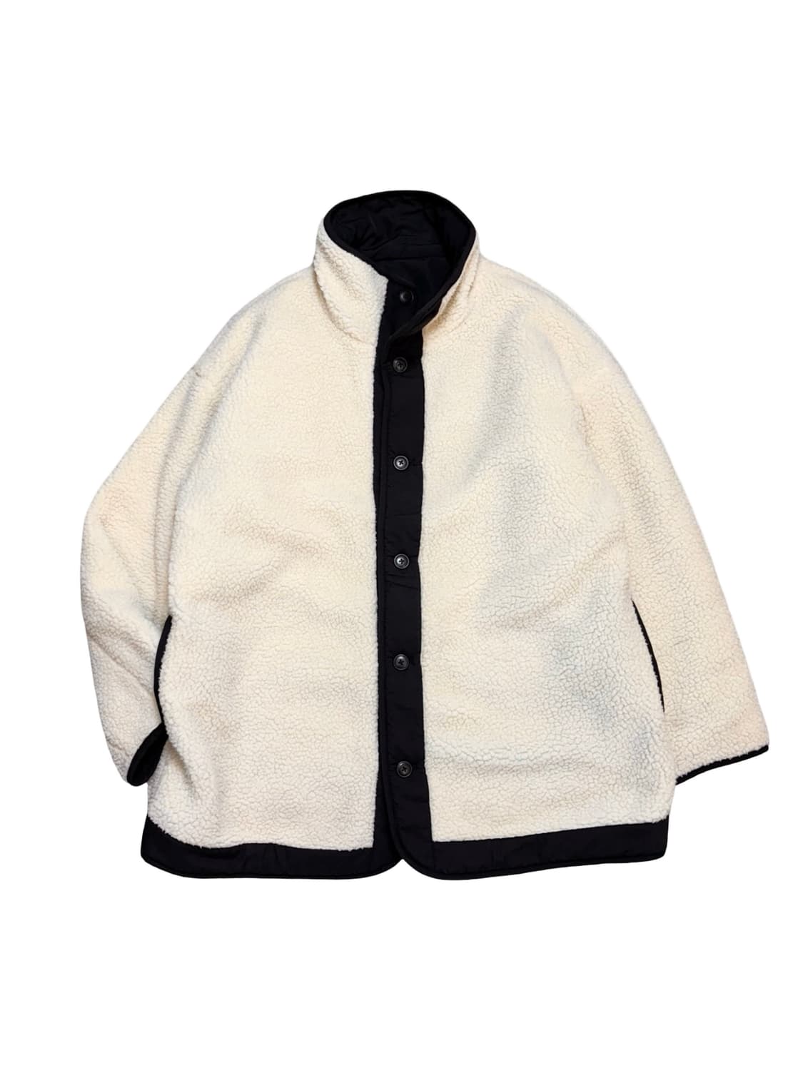 프릭스스토어 리버시블 퀄팅 보아 코트 상품이미지7