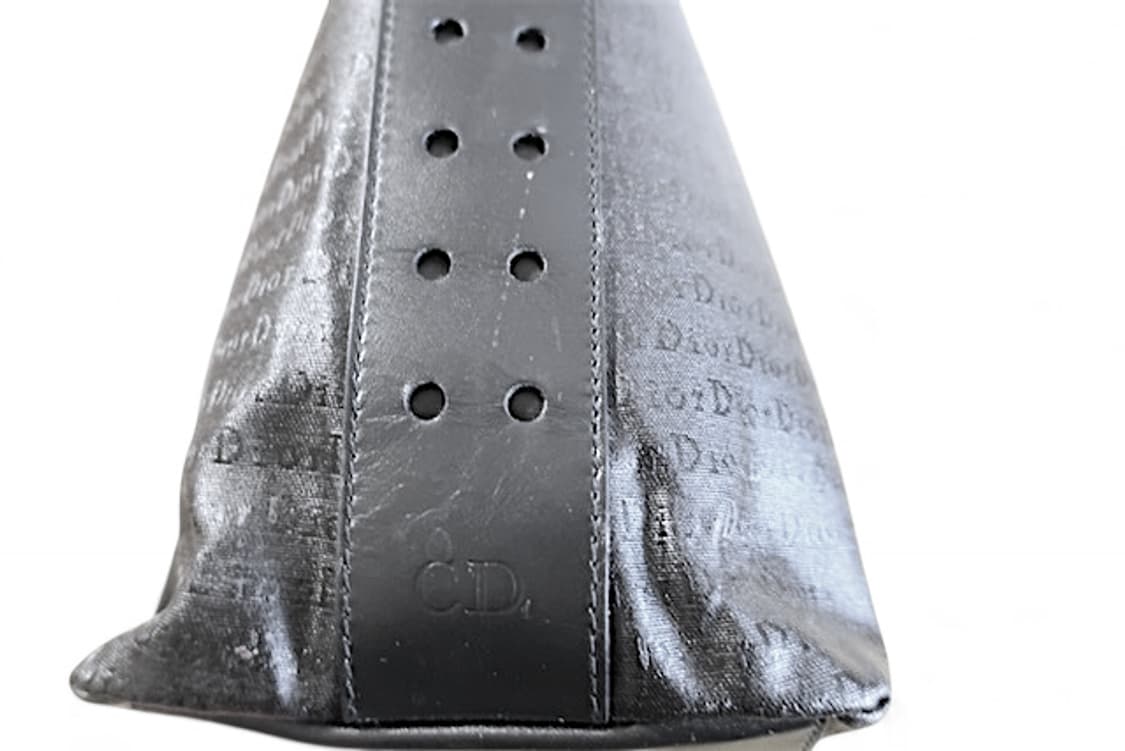 디올옴므 캔버스 레더 로고 자카드 토트백 상품이미지6