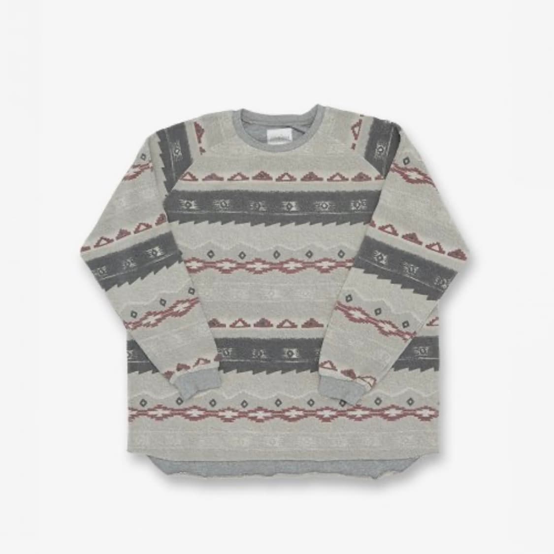 (L)그라미치 테일컷 나바호 아즈텍 롱슬리브 스웻셔츠 그레이 상품이미지10
